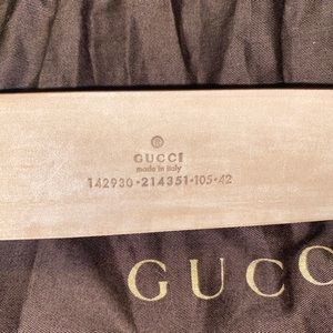 Original Gg belt with interlocking G